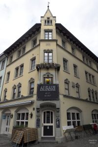 Spitzeckwinkeliges Haus "Albani" in Winterthur
