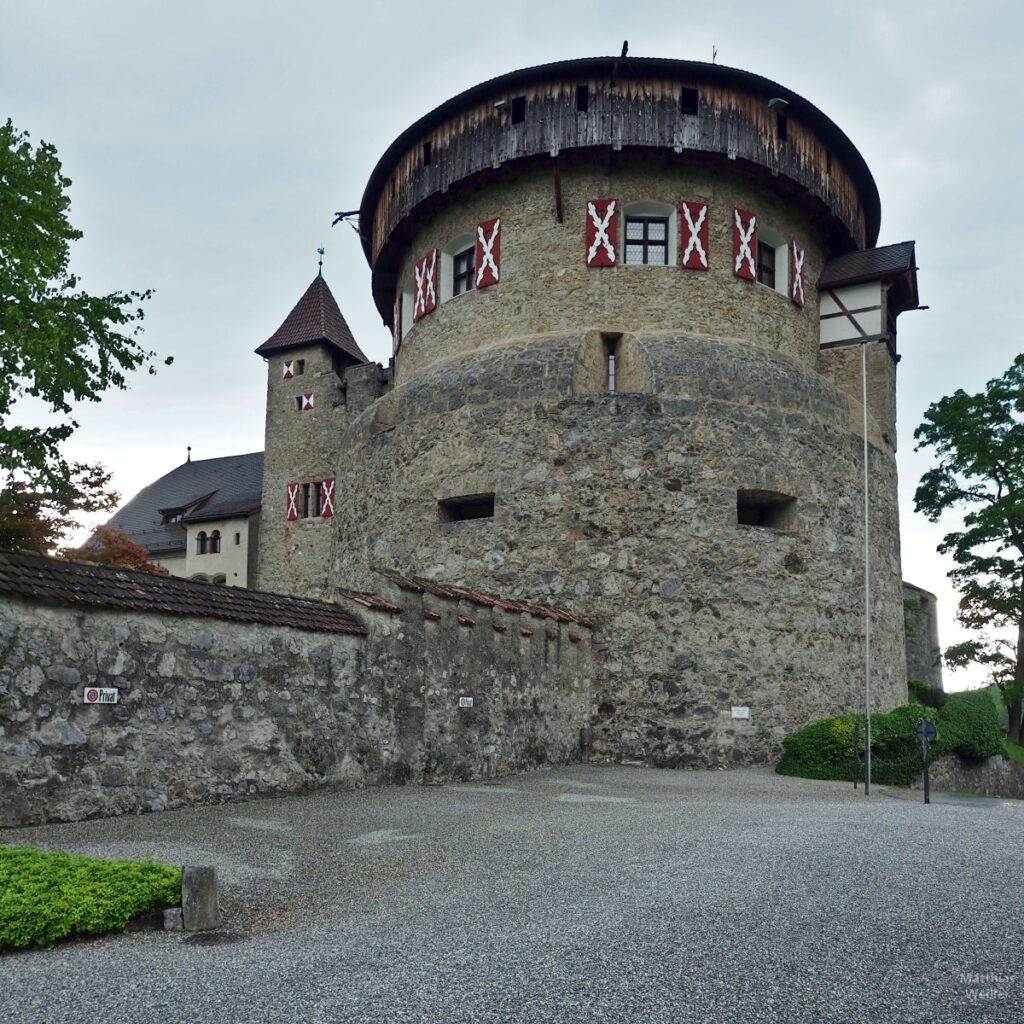 Rundturm von Schloss Vaduz