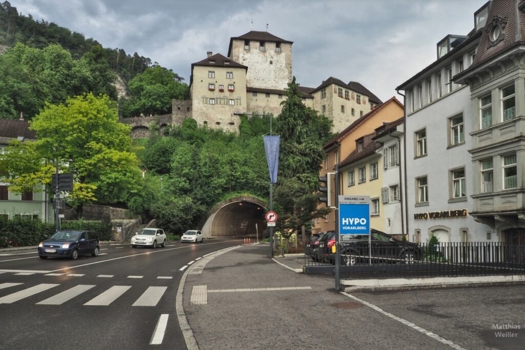 Feldkirch, Bueganlage über Stadttunnel