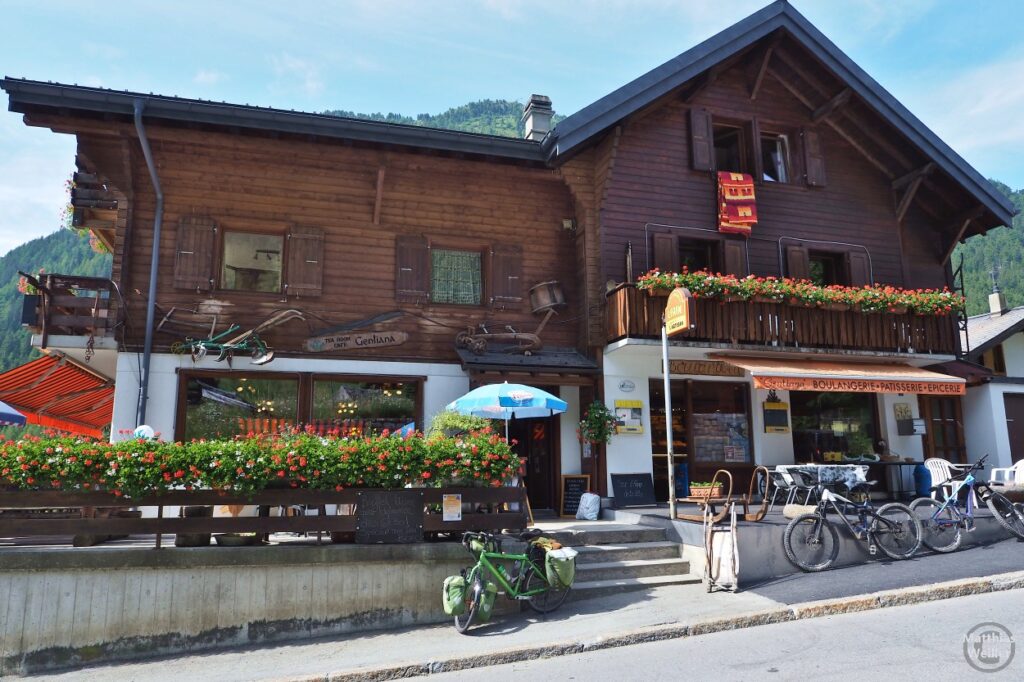 Café, Bäckerei und Zimmervermietung in Champex
