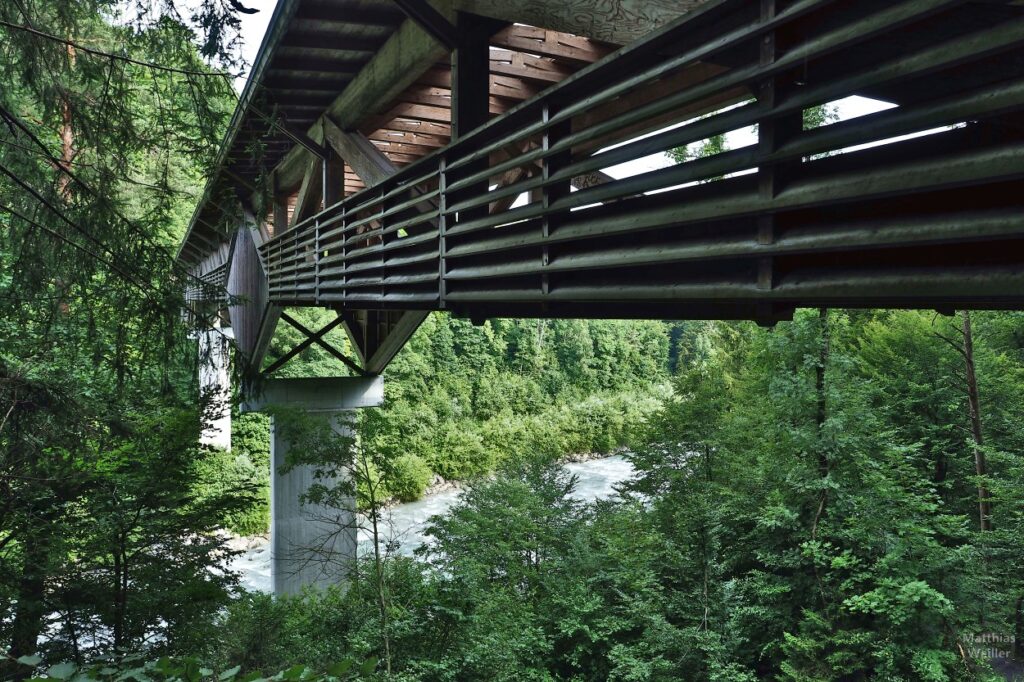 Radfahrerholzbrücke