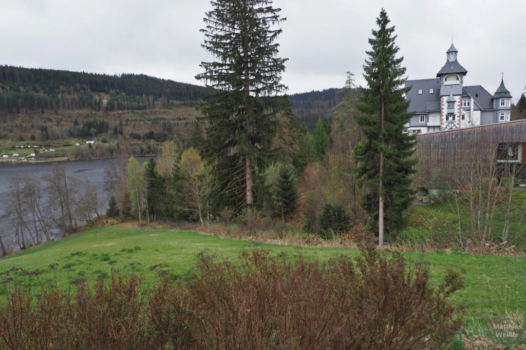 Titisee (See) mit Türmchenhotel