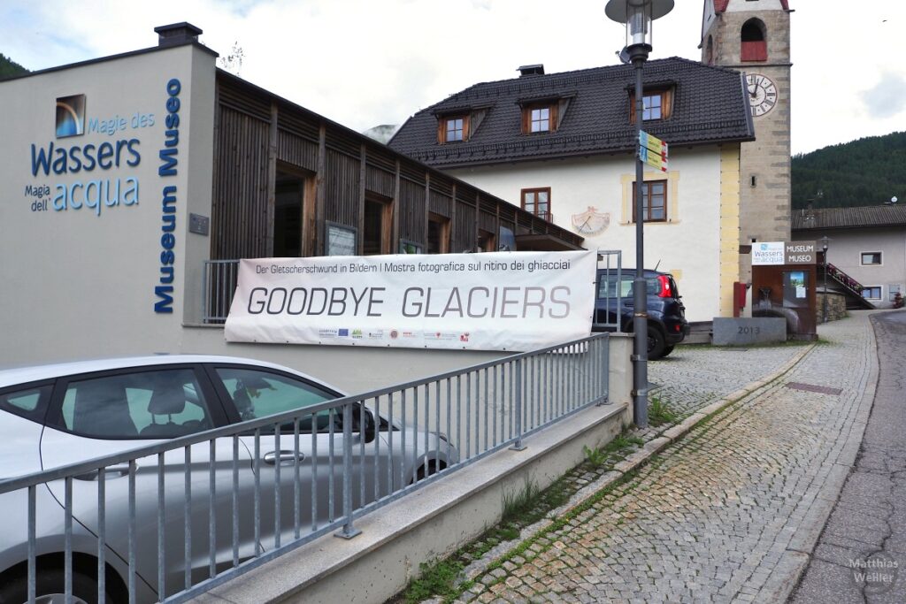 Museum "Magie des Wassers" - Goodbye Glaciers" in Lappach