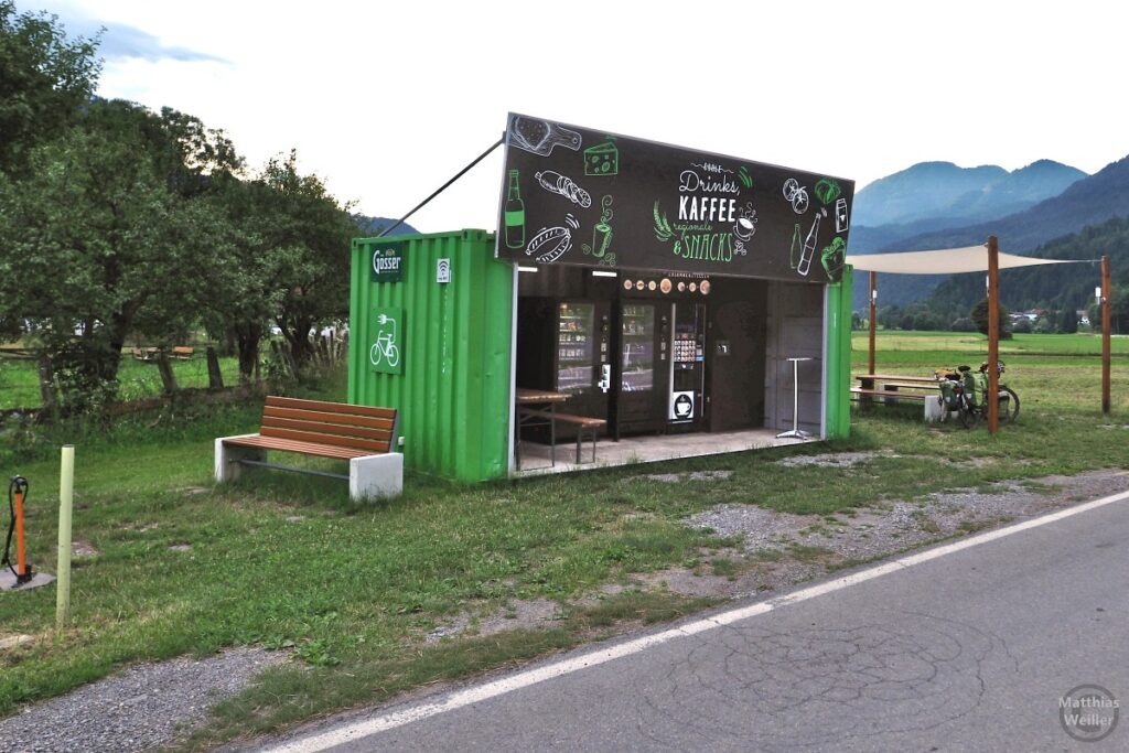 Automatenkiosk am Drau-Radweg, Unterpirkach