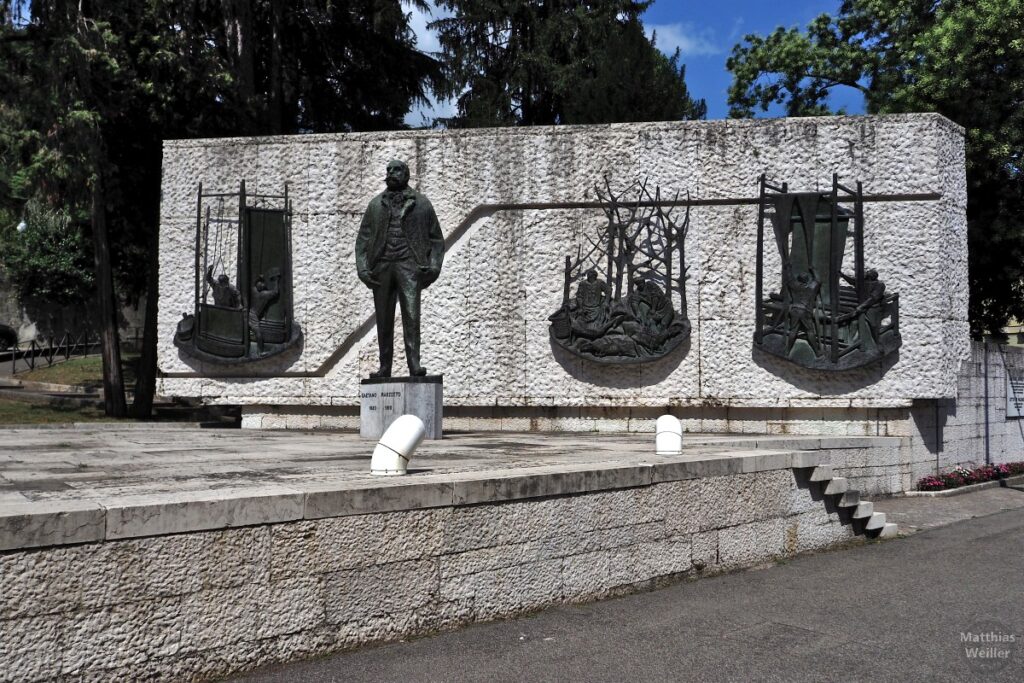 Denkmal Gaetano Marzotto in Valdagno