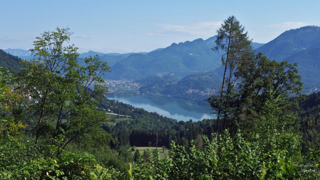 Blick auf Lago di Caldonazzo