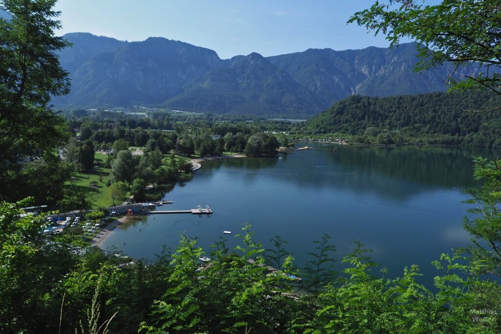 Blick auf den Lago di Levico