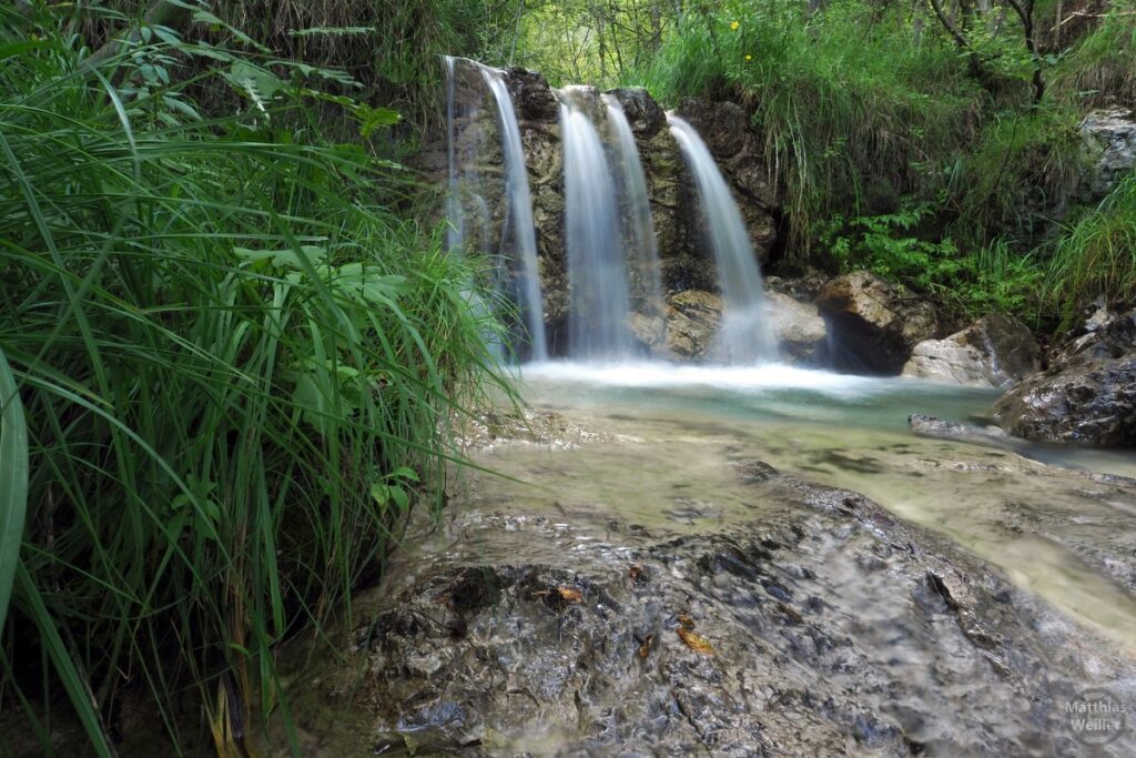 3-strahliger Wasserfall