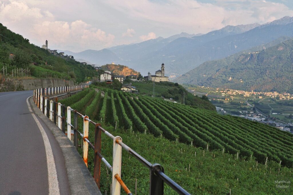 Strada del Vino bei Poggiridenti