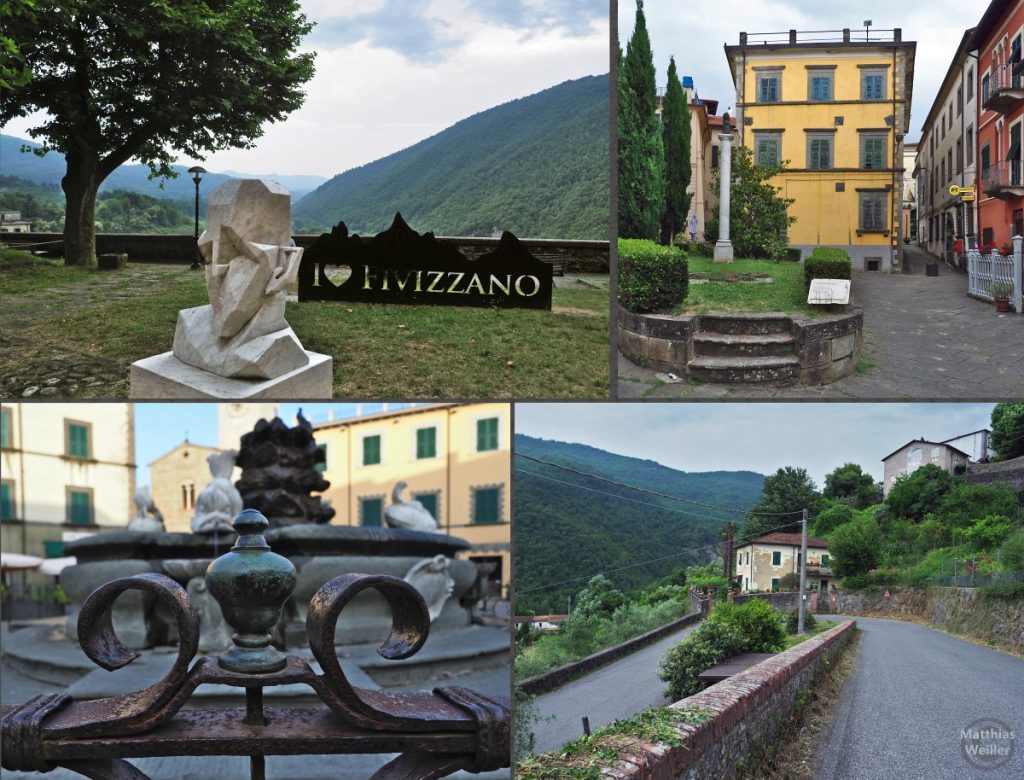 4er-Collage Fivizzano