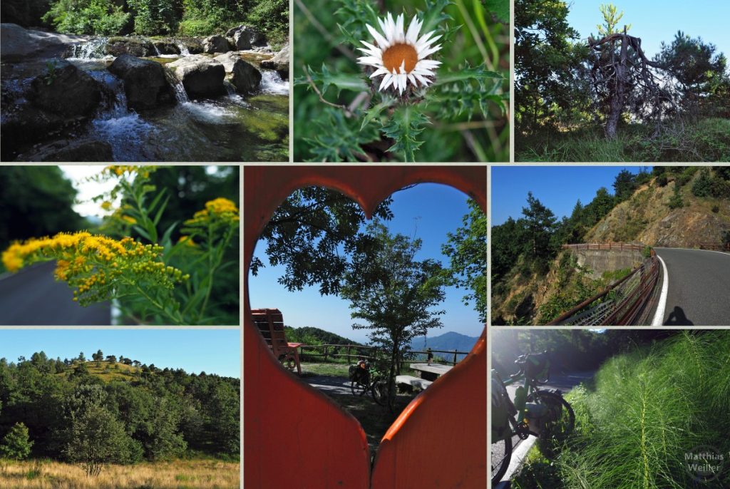 8er-Collage Parco Naturale delle Capanne Marcarolo