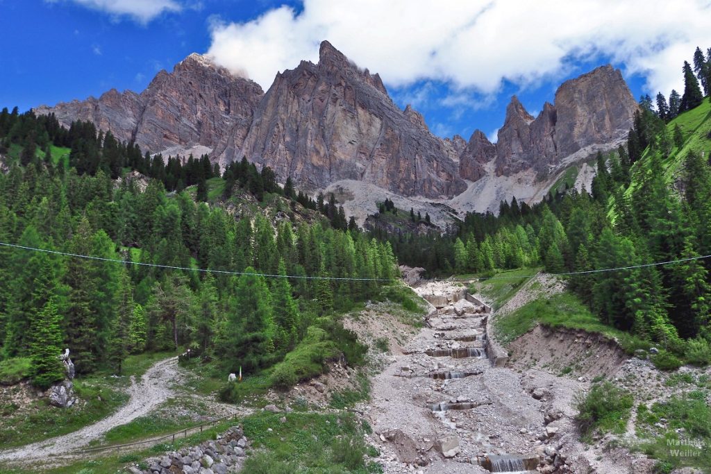 Cristallo-Gruppe am Passo Tre Croci