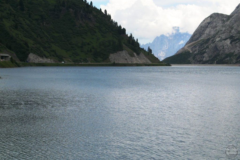 Stausee Passo di Fedáia