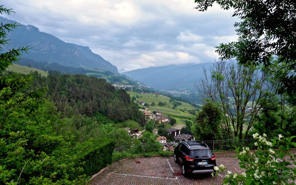 Ausblick Val di Fiemme, Tesero